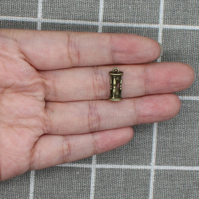 10 pcs/lot 16*6mm Antique bronze Vintage Charms Hourglass Pendant Fit Bracelets Necklace DIY Metal Jewelry Making X1892