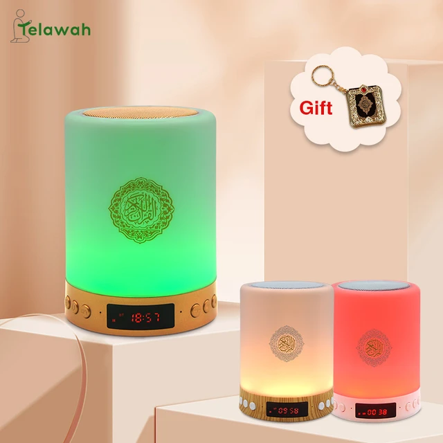 Fashion touch lamp portable quran speaker