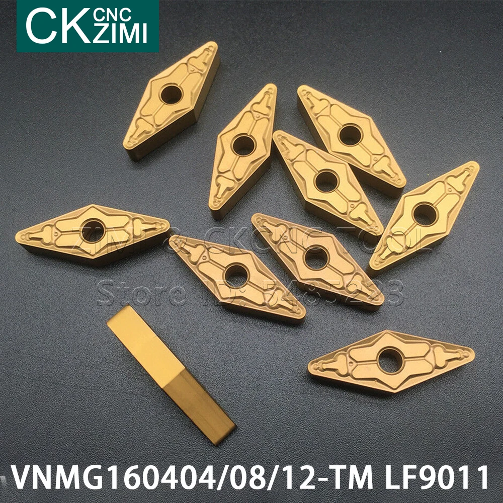 VNMG160404-TM LF9011 VNMG160408-TM LF9011 VNMG160412-TM LF9011 كربيد إدراج فهرسة تحول إدراج أداة أداة التصنيع باستخدام الحاسب الآلي للصلب