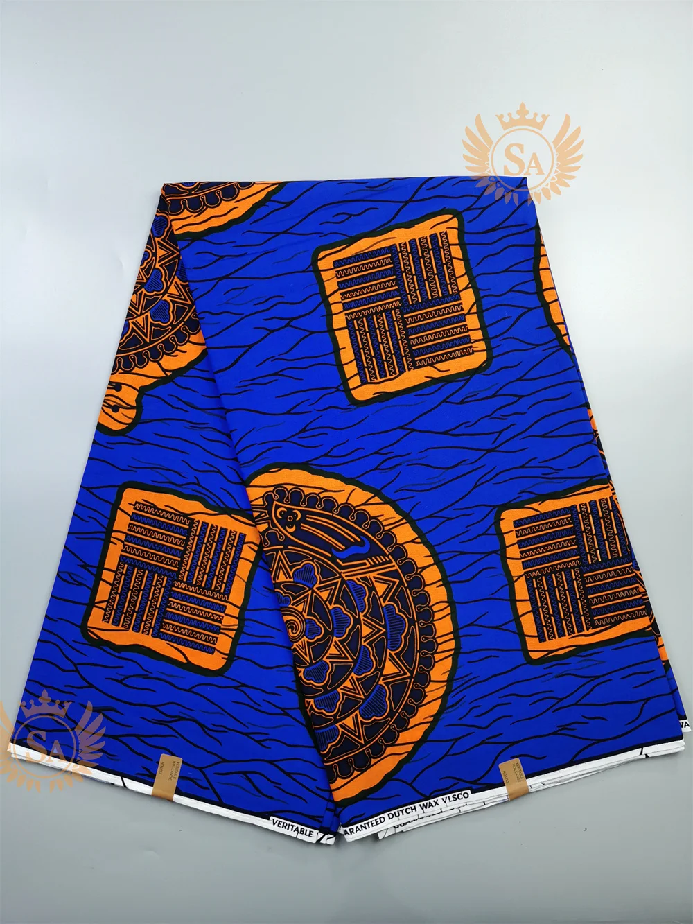 Veritable Wax Guaranteed Real wax print fabric dutch hollandais pagne africa Dress 100% Cotton No2a 17