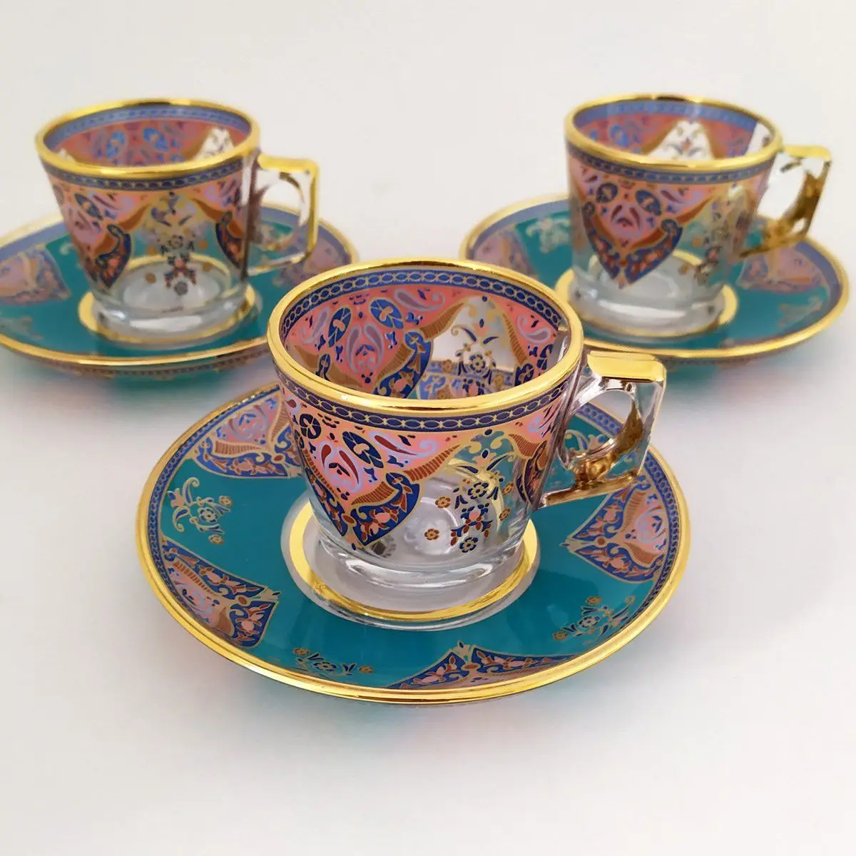 DOLBOVI Pasabahce Cappadocia coffee cup Takımı-6 Personality mug кружка coffee cup cup