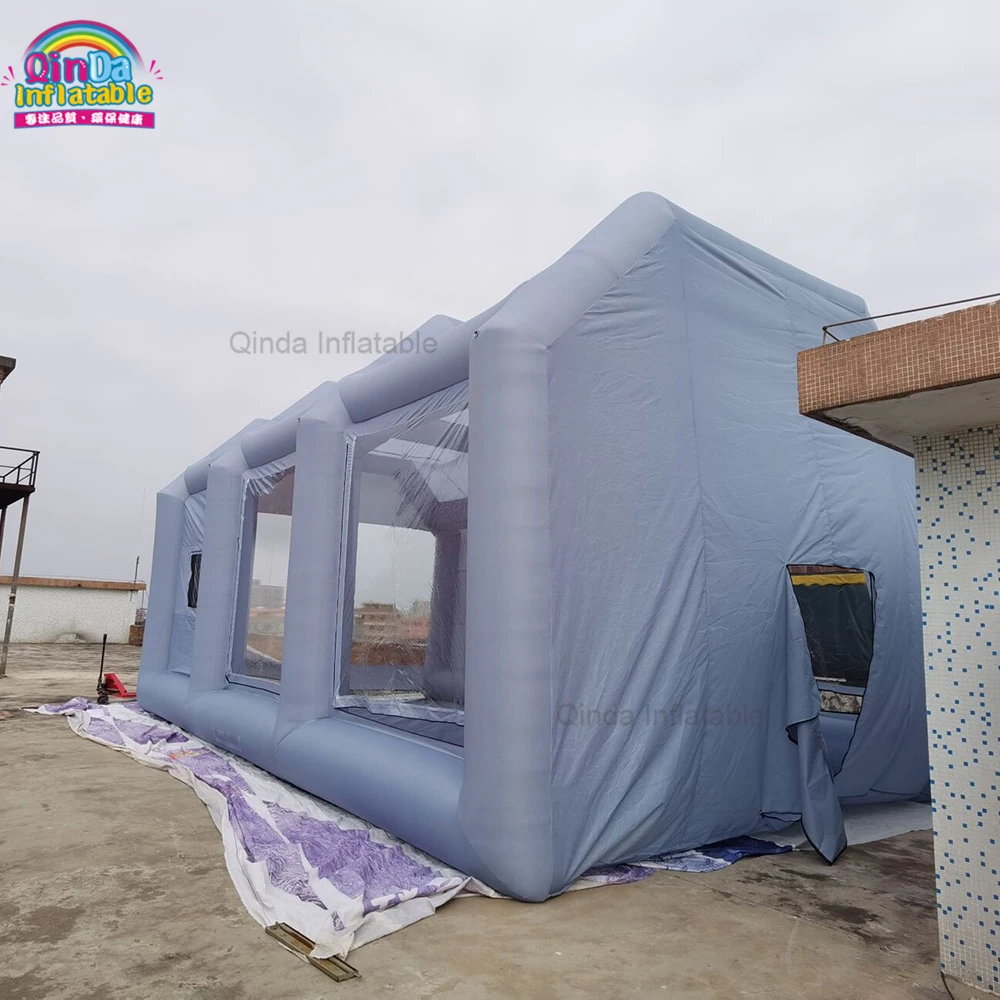 Giant Car Inflatable Maintaining Tent Portable Inflatable Spray Paint Booth For Rental