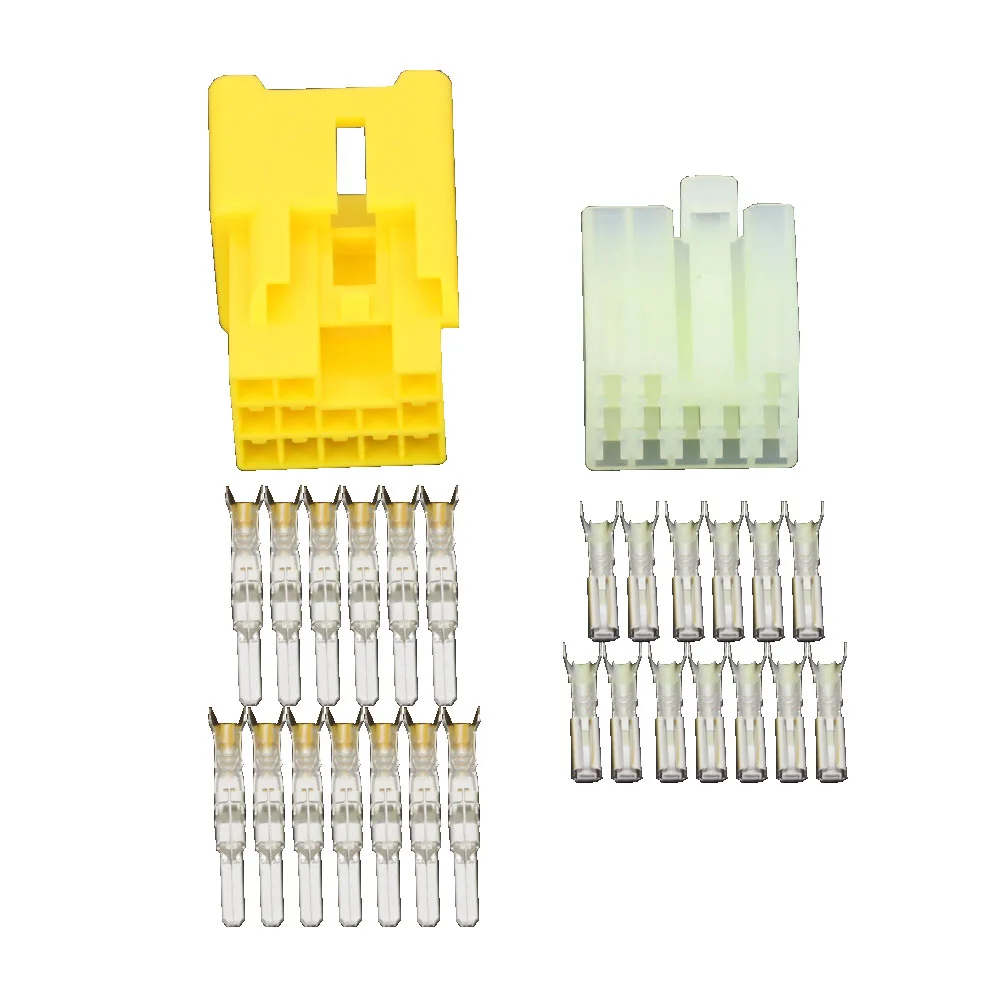 13 Pin plastic parts series car connector car audio plug With terminal DJ7135-2.3-11/21  13P