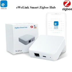 eweLink Smart Zigbee Gateway WiFi Gateway Wireless Smart Bridge APP Remote Control Connects to All Ewelink ZigBee 3.0 Products