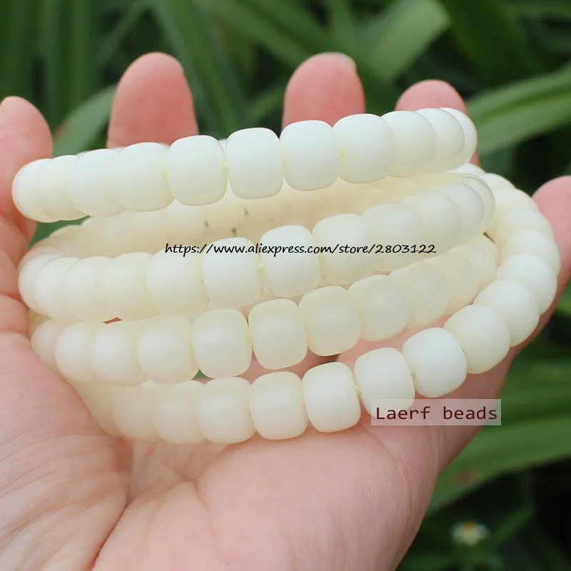 Wholesale100% Natural 6-12mm 108Pcs Bodhi Rudraksha /White Bodhi Beads/ Xingyue Bodhi Beads,For DIY Jewelry Making !