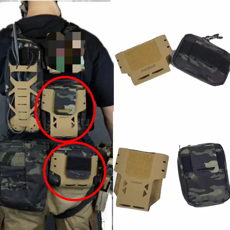 

Тактический жилет для улицы MOLLE, горизонтальная вертикальная многофункциональная быстросъемная сумка для мелочей