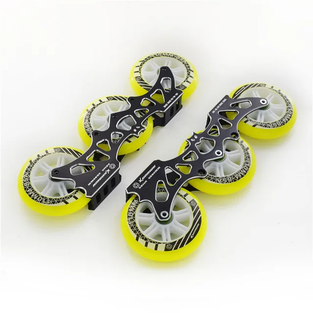 3 koła 110mm 4 koła 80mm 243mm rama do rolek w linii M7 stopowe patines podstawa do jazdy na łyżwach 3X110mm 4X80mm super lekka