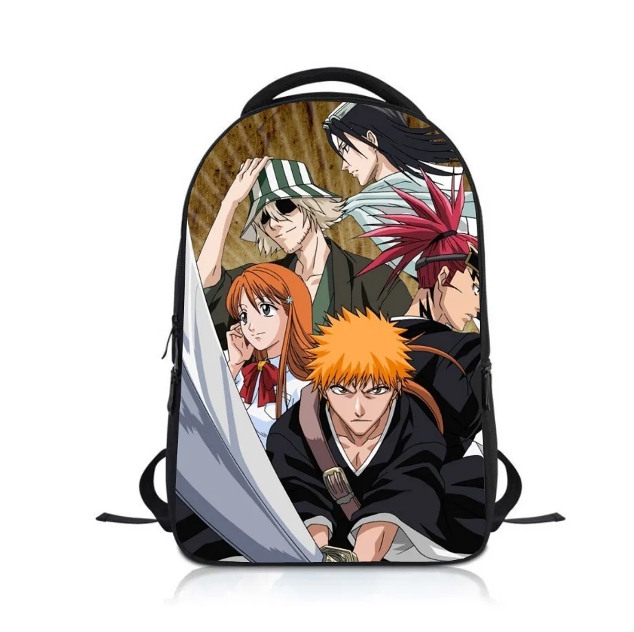 Anime Bleach Studenten Rucksack Schule Tasche Kinder Cartoon Rucksack Jungen Mädchen Rucksack Kinder Bookbag Satchel