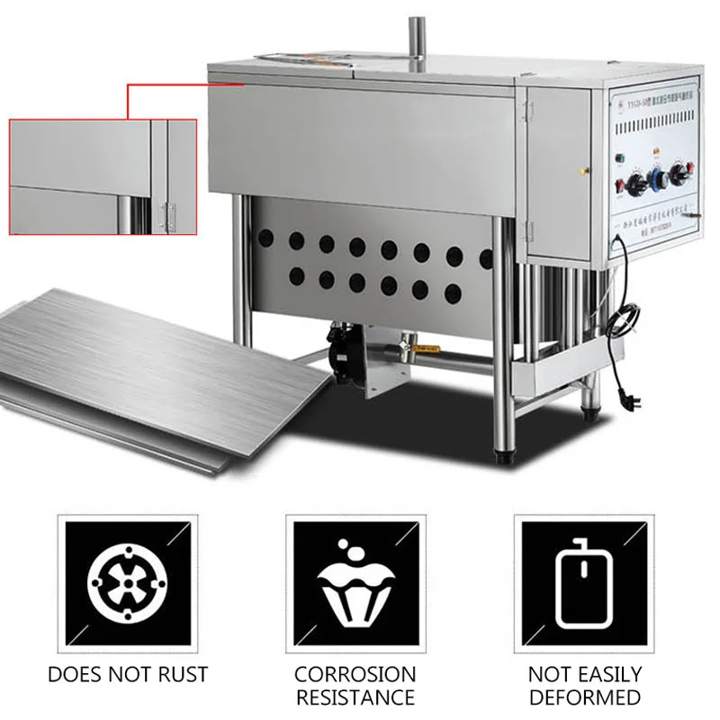 Commercial Fryer Gas Frying Fritters Fryer Oil Water Separation Mixing Stainless Steel Fryer Energy Saving