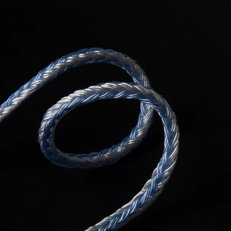 KBEAR Expansion 24 Core 4N Silver Plated Upgrade Earphone Cable MMCX/2PIN/QDC/TFZ Earbuds Connector For BL03 KBEAR KS1 TRI I3