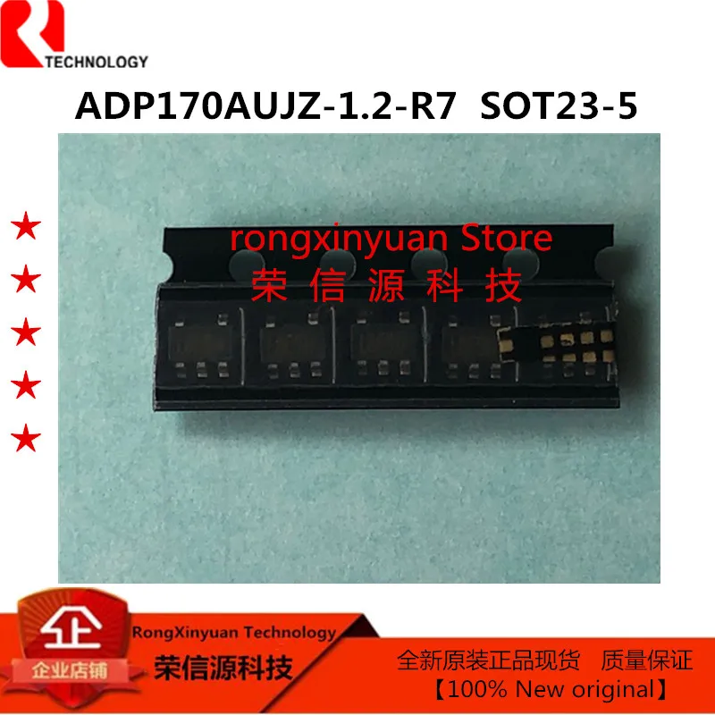 5Pcs ADP170AUJZ-1.2-R7 Marking: L8E ADP170AUJZ-1.2 ADP170AUJZ ADP170 300mA, LowQuiescent Current, CMOS Linear Regulators New