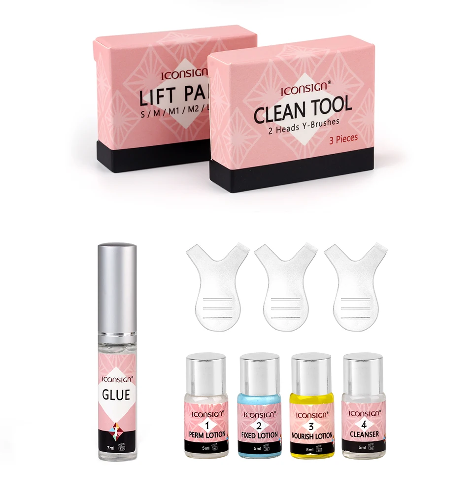 THINKSHOW Professional Eye Lash Wave Curling Perm Set Eyelash Lift Kit Eyelashes Curl Liquid Accessories Makeup Tool