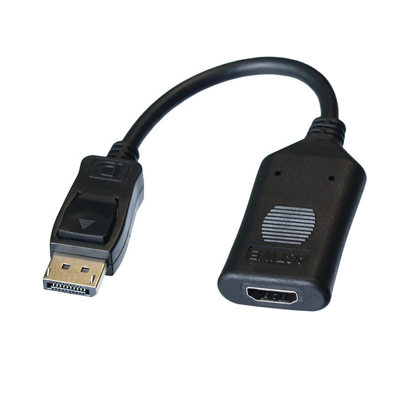 Active DP Male to DVI HD VGA Female Converter Cable Cord Active DP High Definition Multi Screen Splicing Adaptor 20CM