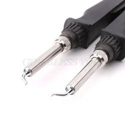 902 ESD SMD Double Soldering Iron Tweezer Handle Clip Heating Plier Soldering Station Accessories Drop Shipping