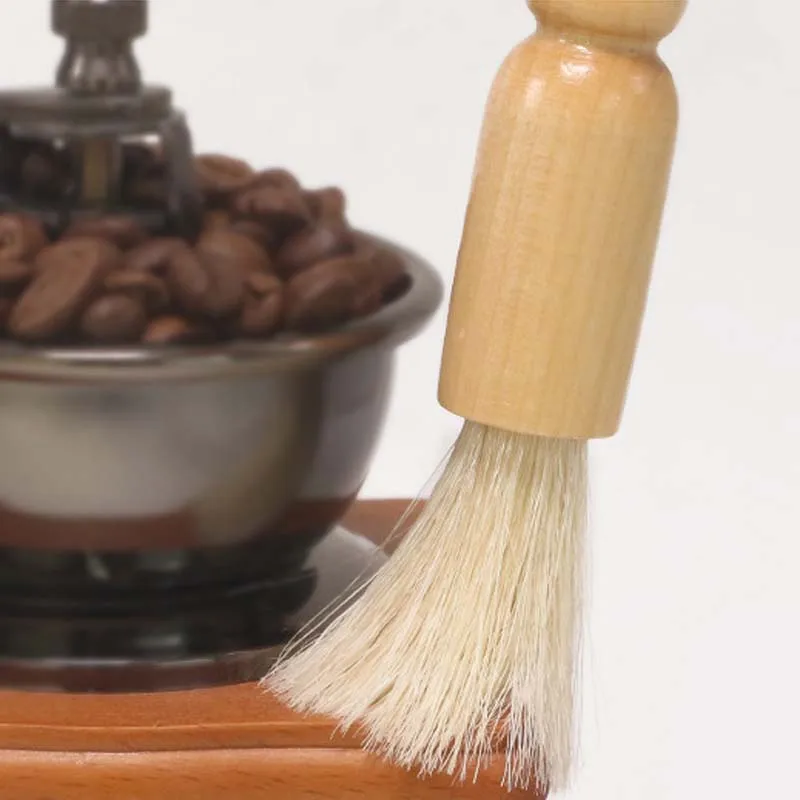 Coffee Brushes Wood Handle Machine Cleaning Brush