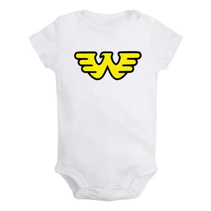 Aerosmith Classic Rock Music Steven Tyler Waylon Jennings Flying Newborn Baby Outfits Jumpsuit Printing Infant Bodysuit Clothes