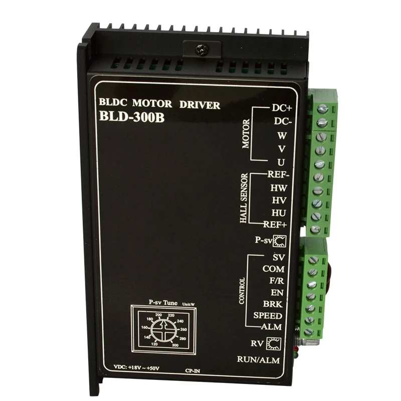 BLD-300B 24V 36V 48V 57mm BLDC Motor Driver 300W 18V-50V DC Brushless DC Motor Driver Controller