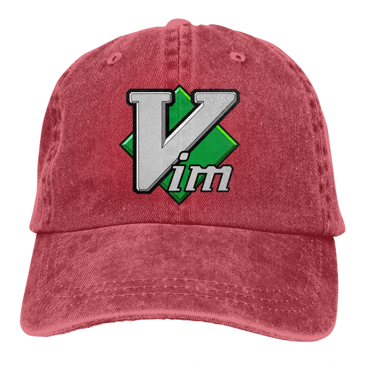 Linux Operating System Tux Penguin Multicolor Hat Peaked Women's Cap VIM Personalized Visor Protection Hats - view 3