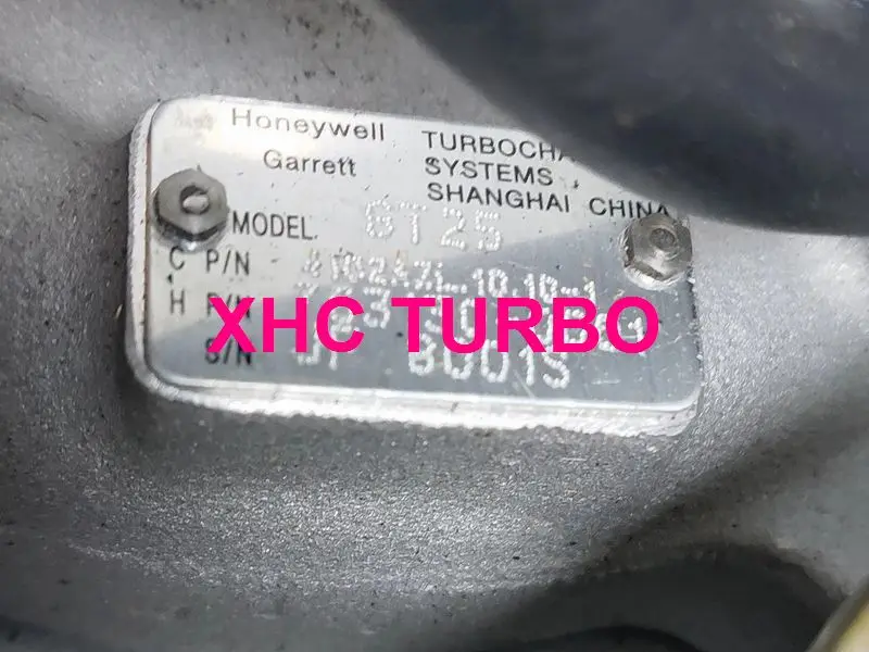 NEW GENUINE GT25 763130-0001/5001S 4102AZL10.10-1 Turbo Turbocharger for   CHAOYANG DIESEL CY4102C3B 3.85L 100KW 125KW