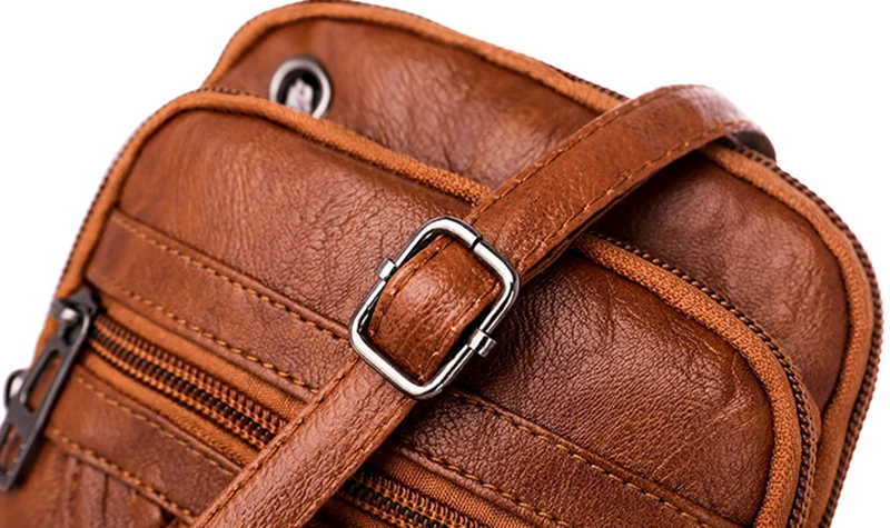 Vintage Pu Leder Umhängetaschen für Frauen kleine Cross body Telefon Geldbörse Handtasche Tasche weibliche Brieftaschen Tasche – Detail 27