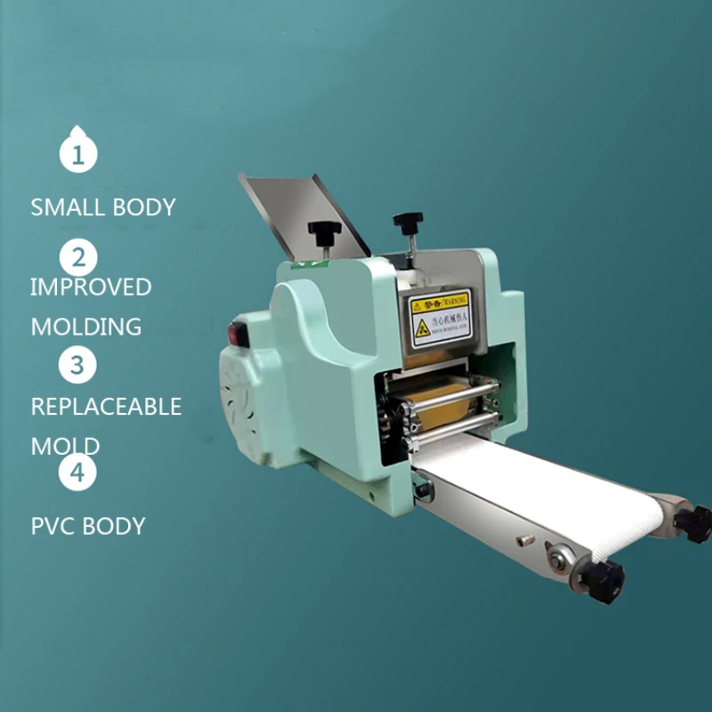 Có Thể Thay Thế Khuôn Máy Cán Tự Động Nhỏ Hoành Thánh Bánh Bao Bọc Máy 220V/110V Hấp Bun Bọc Máy