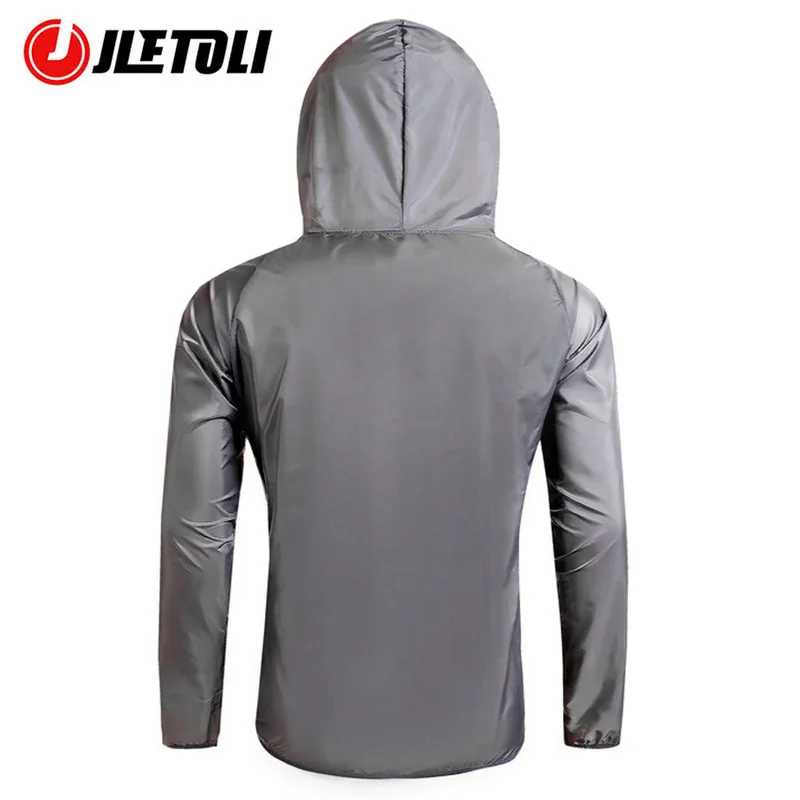 JLETOLI Rainproof Cycling Jacket Windbreaker Outdoor Coat Cycle Clothing MTB Raincoat Bike Long Sleeve Jerseys