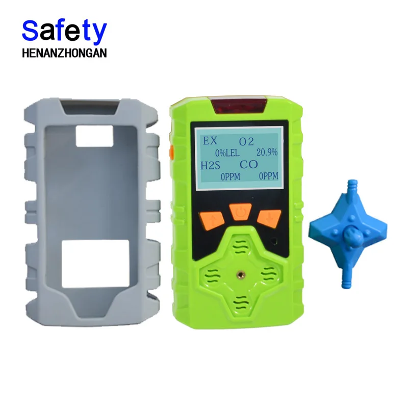 iot multi-parameter gas alarm detector, automobile CO2 carbon dioxide exhaust  analyzer