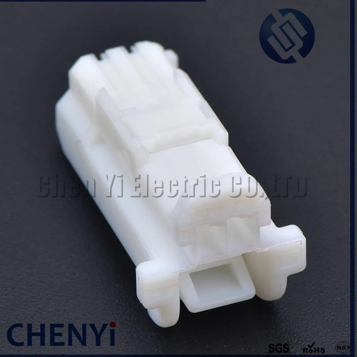 Conector de arnés de cableado automotriz hembra de 2 pines, enchufe de luz ambiental de coche blanco con Terminal para Toyota Lexus Honda 6098-6662