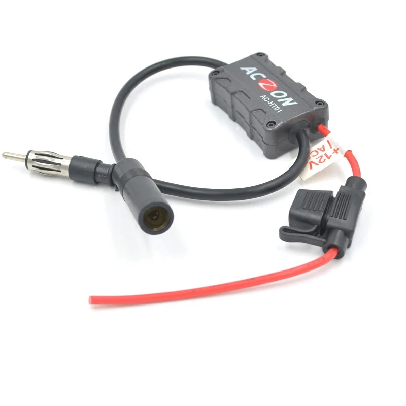 Car Car Radio Antenna Amplifier FMAM Signal Booster