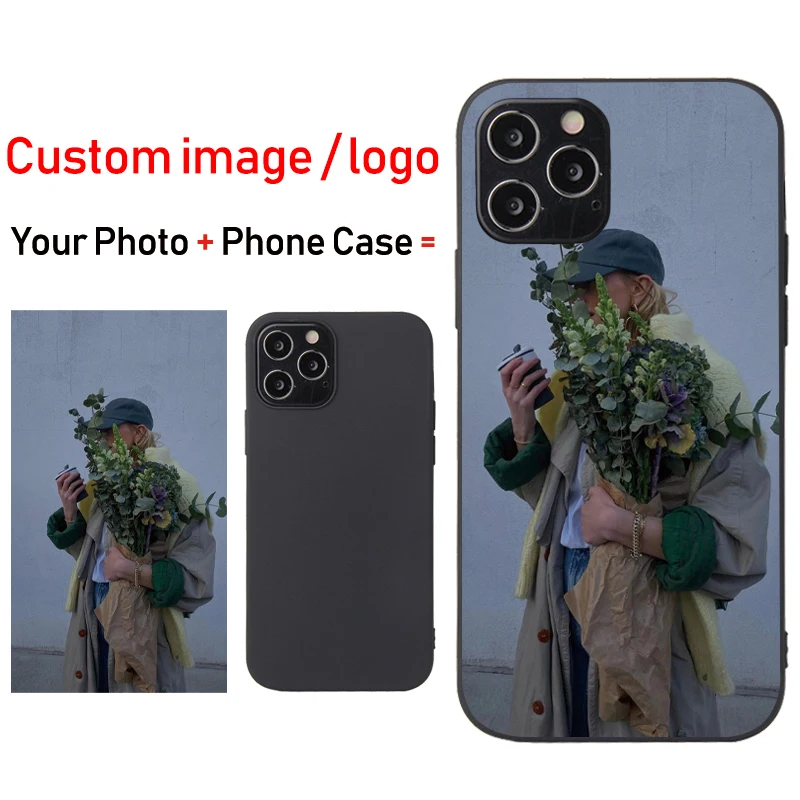 حافظة هاتف مخصصة لهاتف آيفون 12 Mini 11 Pro Max SE 2020 8 7 6 5 Plus حافظة مخصصة لهاتف آيفون X XR XS Max غطاء صور