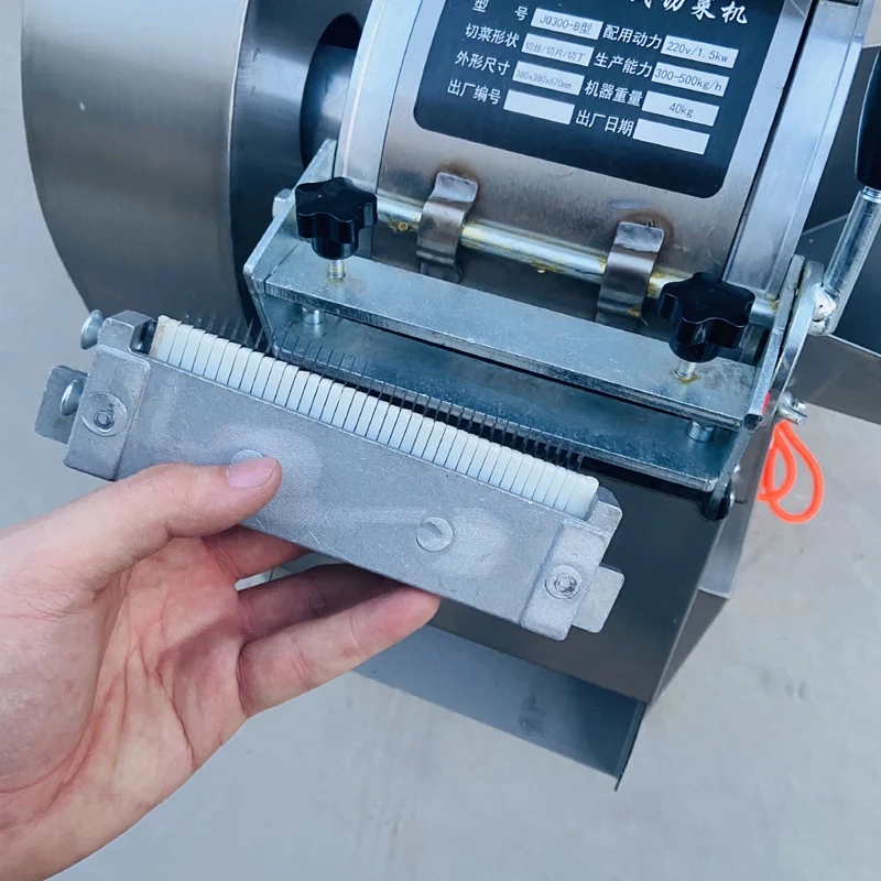 เครื่องตัดผักมัลติฟังก์ชั่นมันฝรั่งหัวไชเท้ากะหล่ําปลีหัวหอมสีเขียวเครื่องตัดหั่นย่อยเครื่องหั่นลูกเต๋า