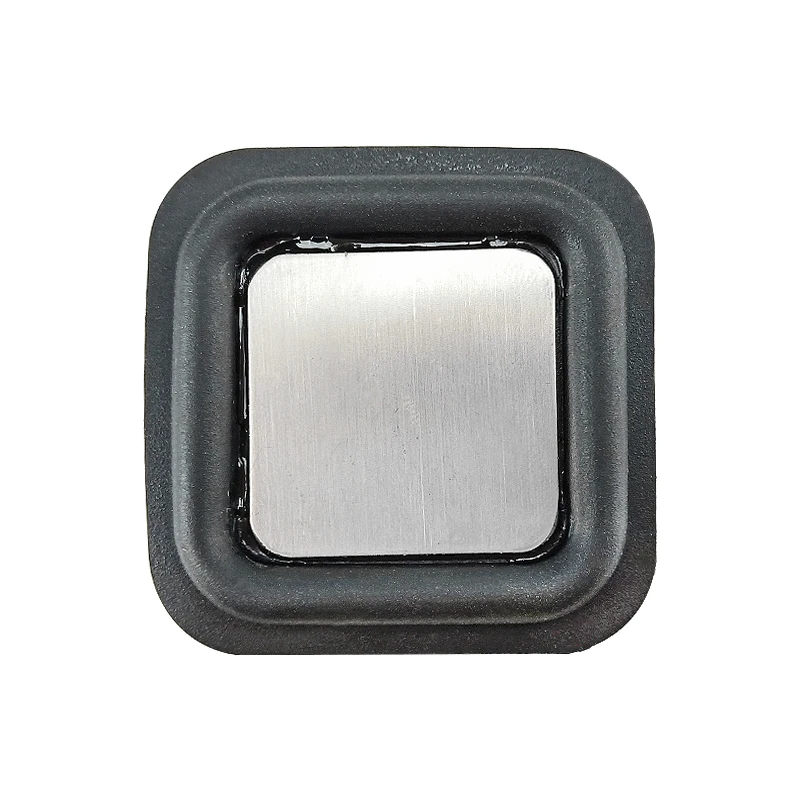 GHXAMP 50 مللي متر * 50 مللي متر المتكلم مربع باس الاهتزاز الحجاب الحاجز السلبي المبرد لوحة معدنية القرص الحرفية سبيكة نحى منخفضة التردد 2 قطعة