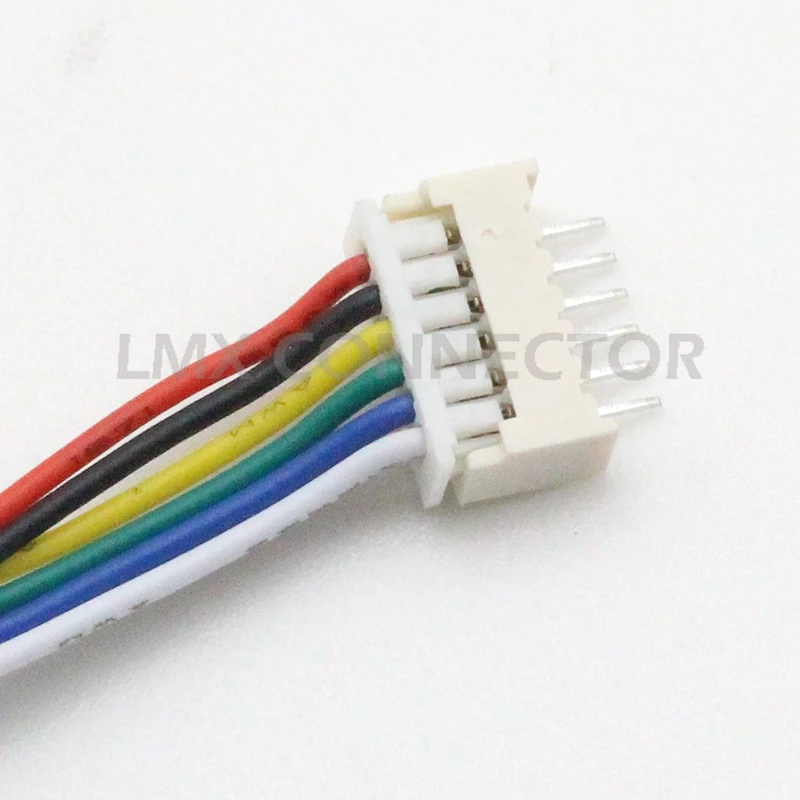 10 sets MICRO JST 1.25mm Pitch Female Connector Wire 10CM 15CM 20CM 28AWG 2/3/4/5/6/7/8/9/10/11/12 Pin with Straight Pin Socket