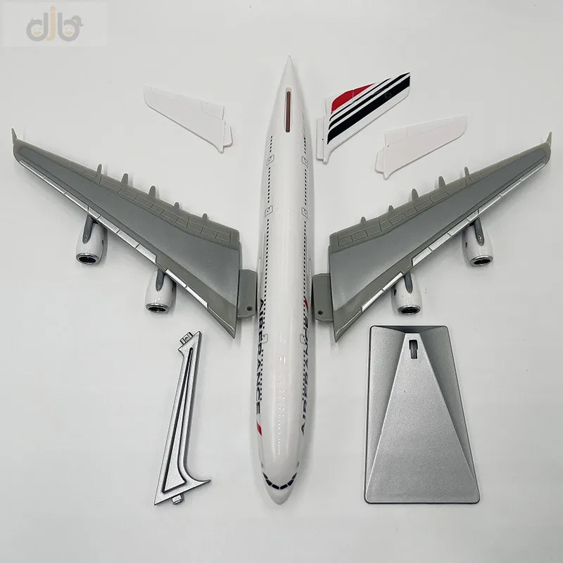 1:250 Resin Aircraft Model Toy Airbus 30cm A380 Air France For Collection