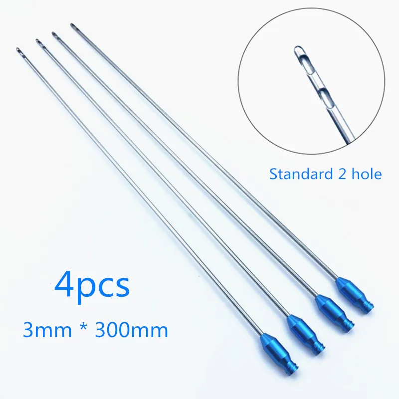 

Fat Transfer Cannula Liposuction Cannulas Fat Transfer Needle Standard 2 Hole Fat Harvesting Cannula