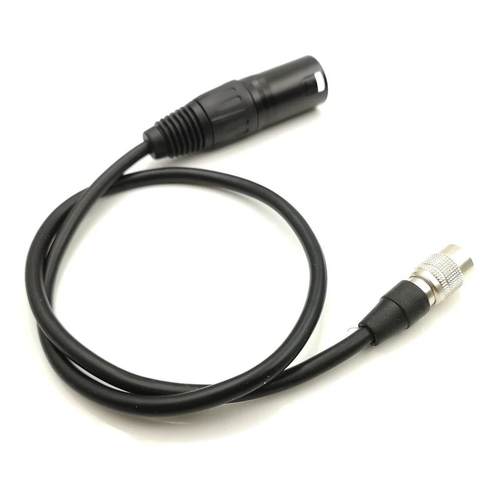ヒロセ 4pin オスプラグ XLR 4 ピン電源ケーブルサウンドデバイス