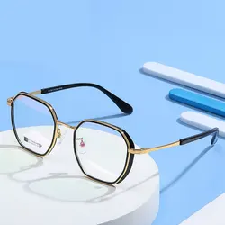 Reven Jate 6074 Titanium Optical Eye glasses Ultem Flexible Super Light-Weighted Prescription Optical EyeGlasses Frame