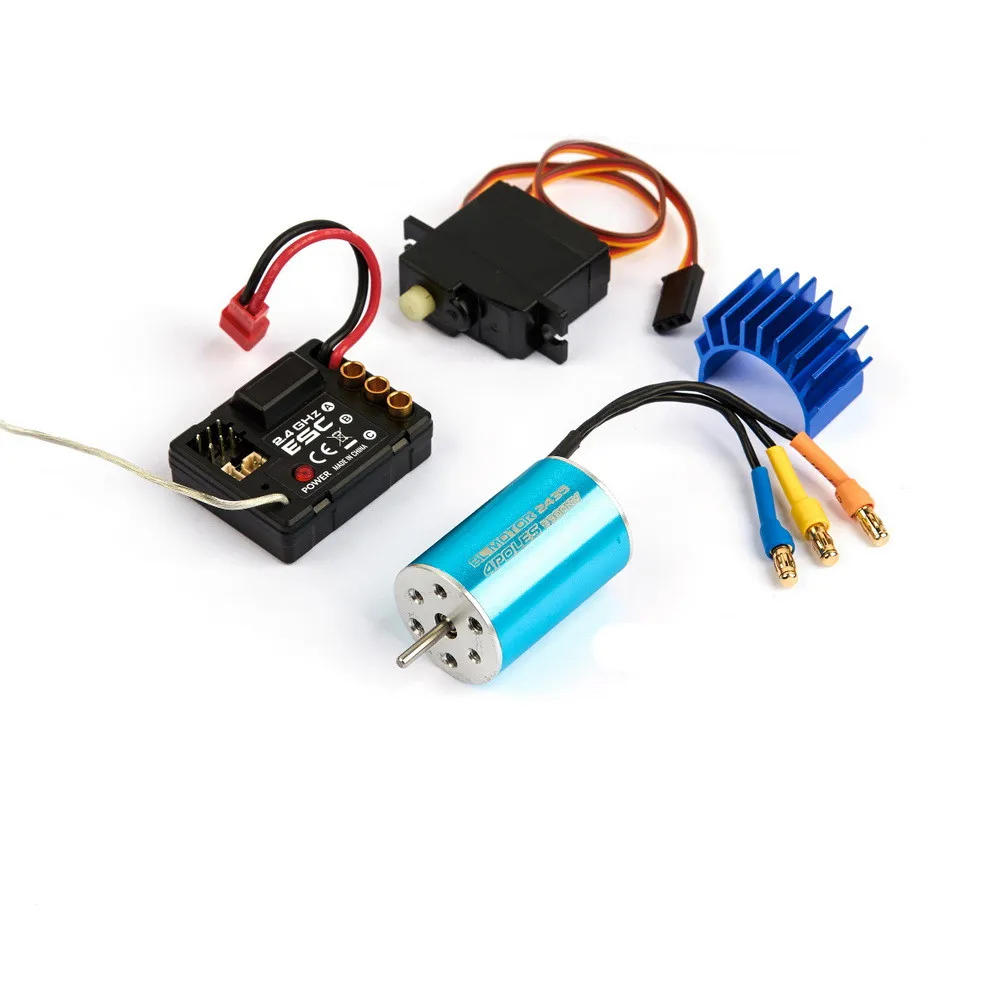 Upgrade Plastic+Metal Brushless Motor Conversion Set For SG1603/1604 UDI/RC1601/UDI/RC1602 RC Car Vehicles&Remote Control Toys