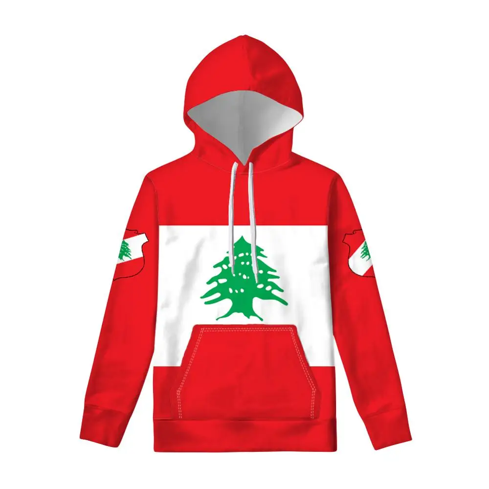 LEBANON hoodie diy free custom name number lbn sweatshirt nation flag lb arabic arab lebanese country print photo clothes