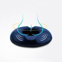 Anti hemorrhoid coccyx orthopedic massage memory foam cushion hip push up pillow car office chair O-ring cushion