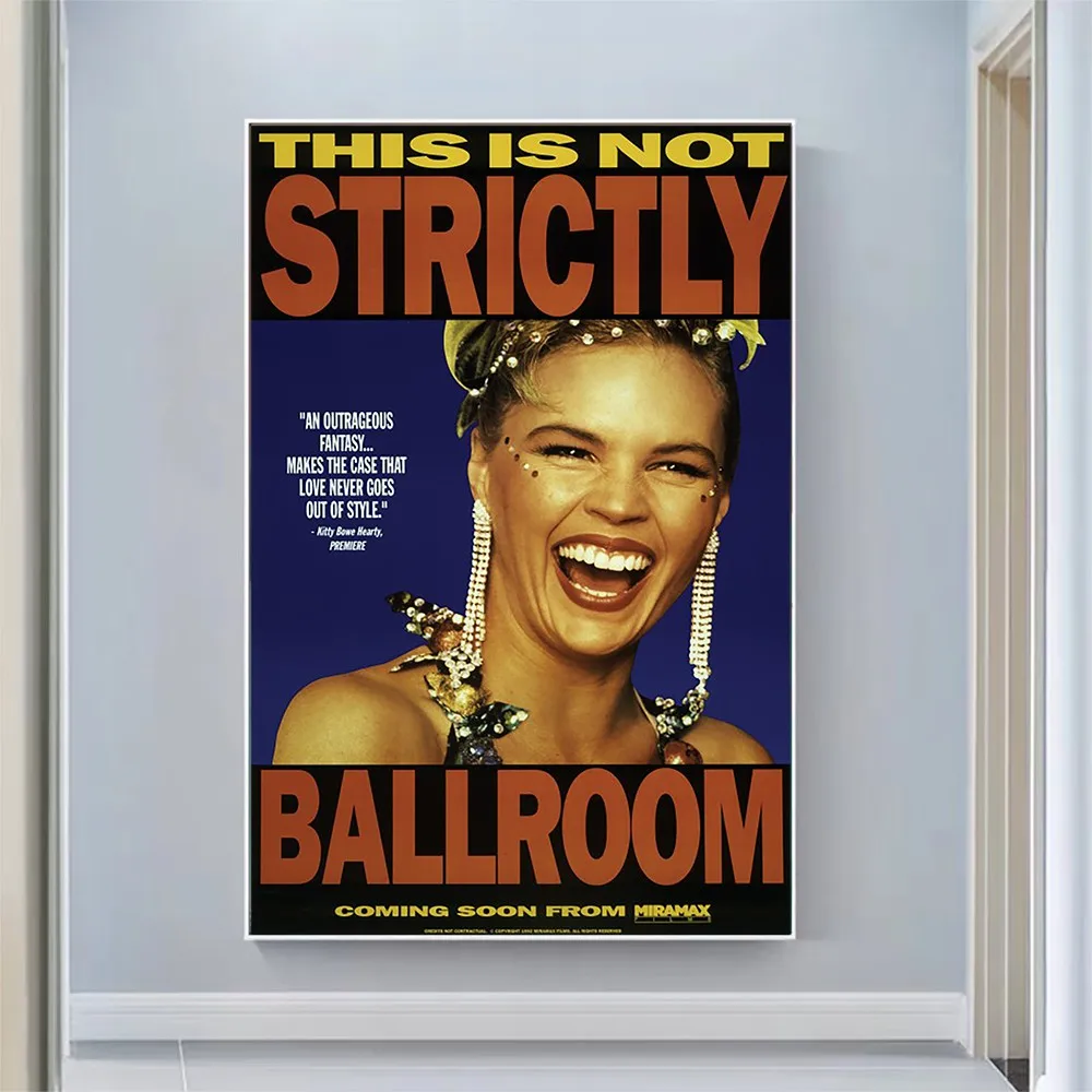 

V2031 Strictly Ballroom Vintage Classic Movie Wall Silk Cloth HD Poster Art Home Decoration Gift