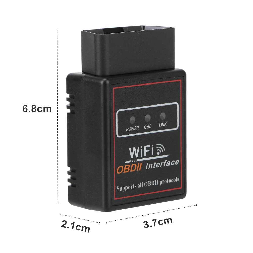 ELM 327 V2.1 OBD2 Code Reader OBD2 Car Diagnostic Tool Scanner for IOS Car Scanner Tool WIFI ELM327 OBDII Auto Diagnostic Tool