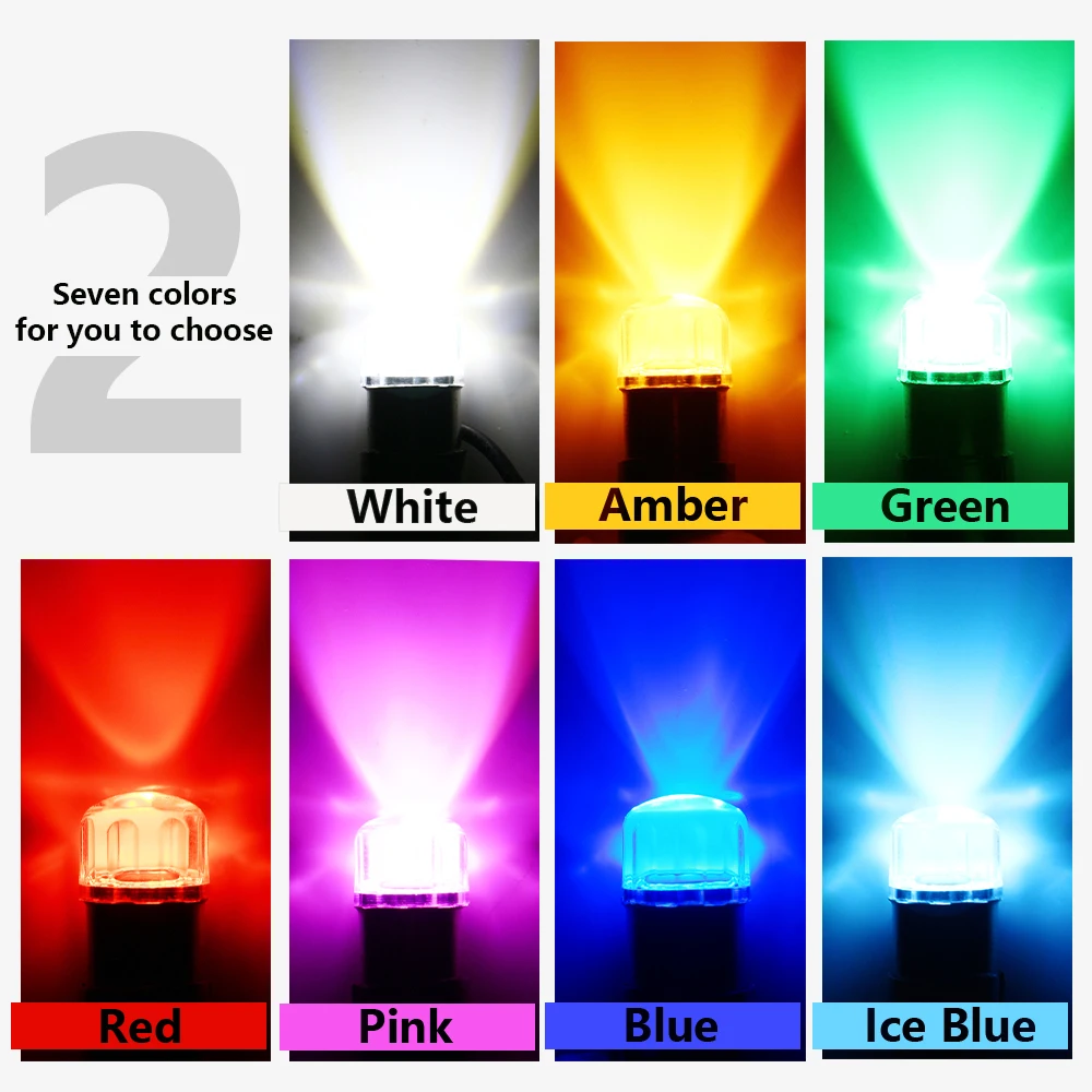 BA9S GE 44 47 755 756 6V 6.3V DC LED Light Pinball Machine 1815 1893 1895 1847 Led Light Bulbs Flashlight Toy Car Lights 10PCS