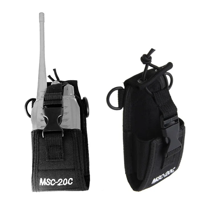 MSC-20C Nylon Radio Case Bag Holder Pouch For Baofeng UV-B5 UV82 UV8 D GT-3 UV5R