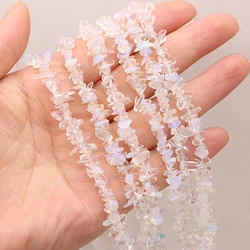 40CM Irregular Freeform Chip Gravel Beads Natural Opal Stones Beads For Jewelry Making DIY Necklace Bracelet 3x5-4x6mm