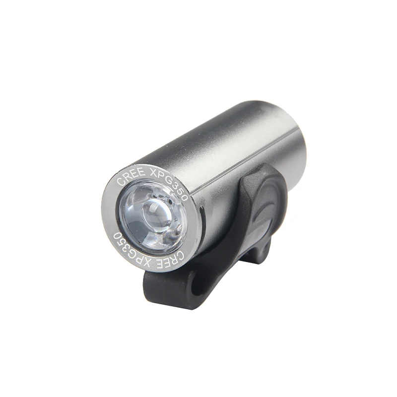 Rechargeable 350 Lumens Bike Front Light and Bicycle  USB Headlight IPX4 Waterproof for Cycling