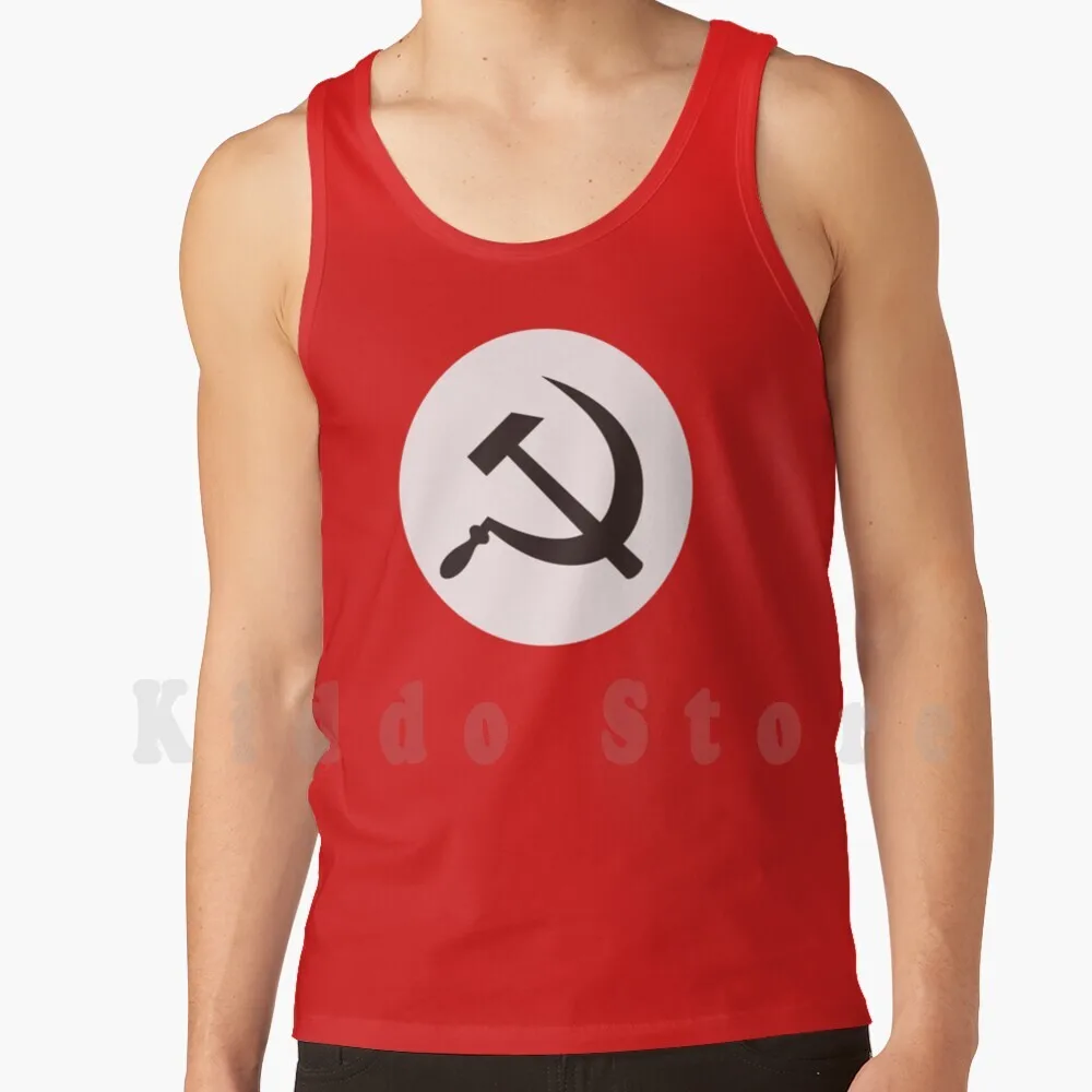 Hammer And Sickle ( Like Sid Vicious ) Tank Tops Vest 100% Cotton Sid Vicious Sid And Nancy Punk Music Ussr