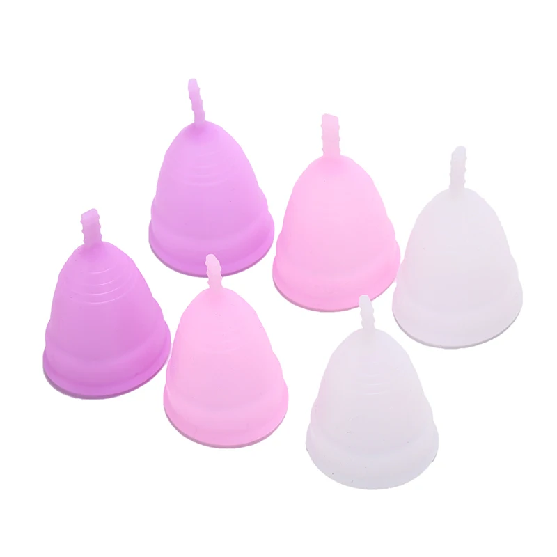 Siliconen Menstruatie Cup Dameshygiëne Menstruatie Cup S L Willekeurig Coppetta Mestruale Coupe Menstruelle Maan Periode Cup