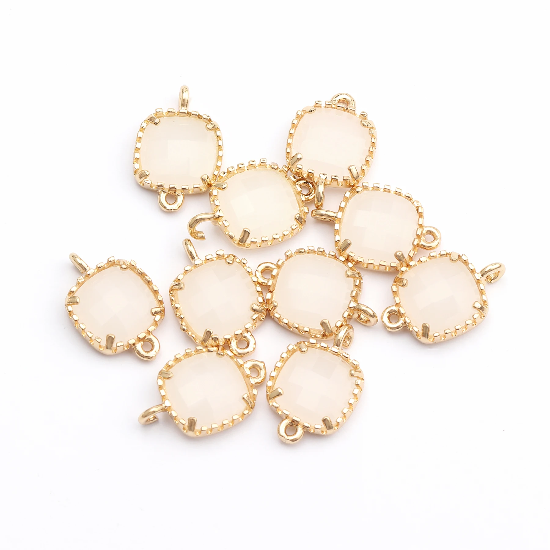 GUFEATHER M462,jewelry accessories,copper metal,hand made,glass,charms,jewelry making findings,diy pendants,10pcs/lot