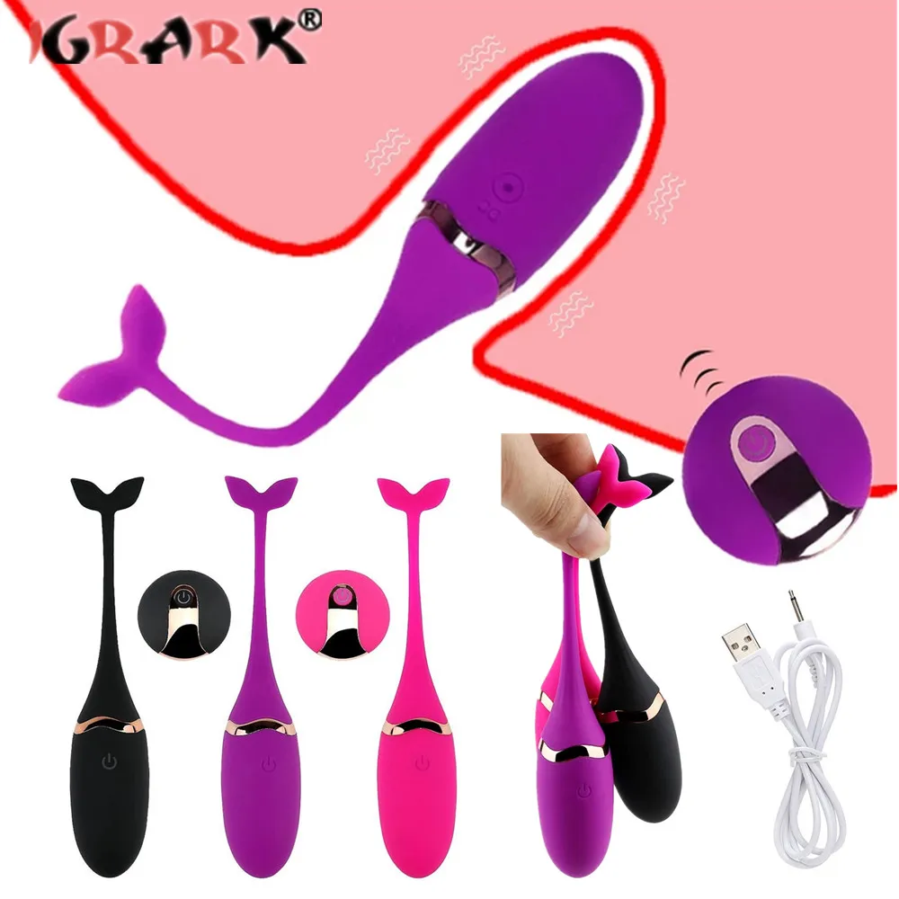 Vibrating Love Egg Vaginal Kegel Ball Exercise Remote Control Vibrators G Spot Massager Sex Toys for Women Female Masturbation